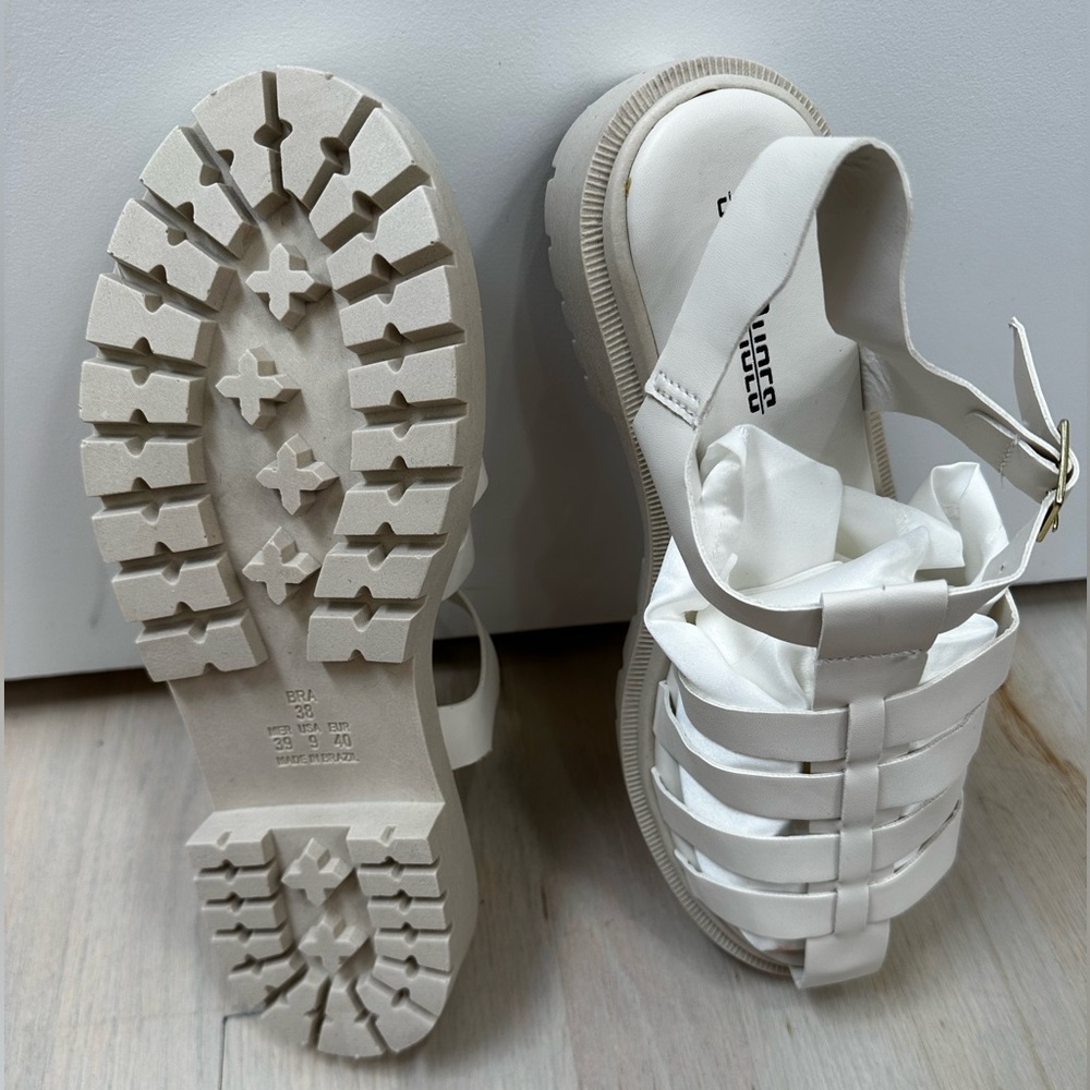 Off white loafers